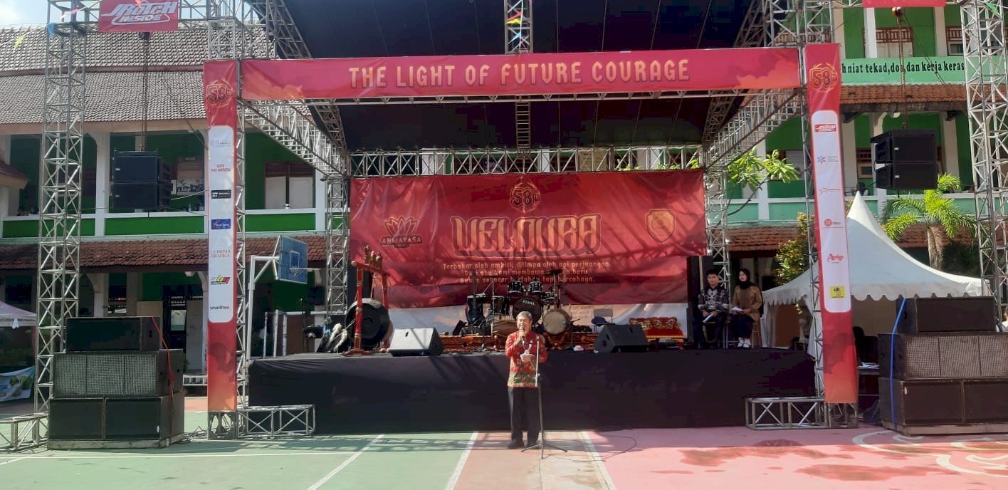 PLT Camat Pedan Menghadiri Ulang Tahun SMK Negeri 1 Pedan 