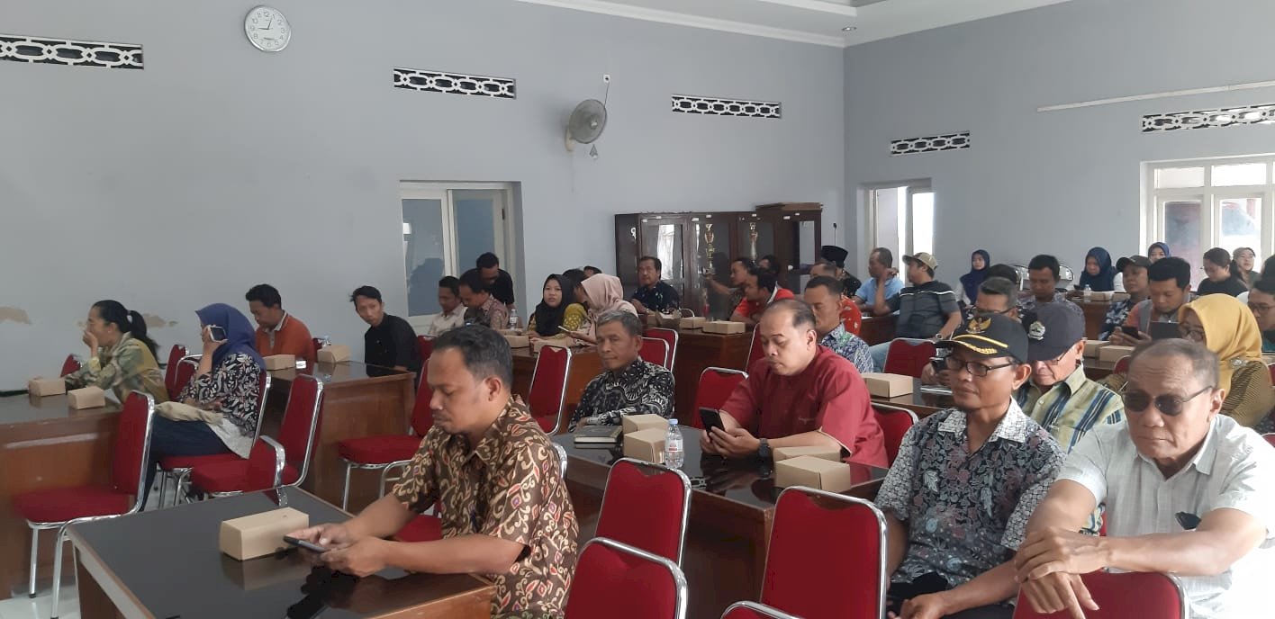 Sosialisasi verifikasi Bansos Di Kecamatan Pedan 