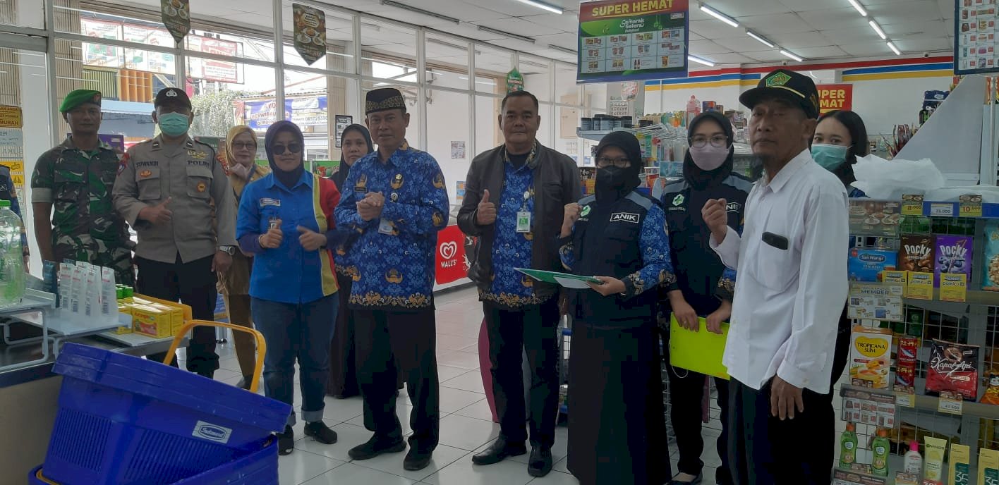 Muspika Kecamatan Pedan mengadakan Sidak Pangan jelang Hari Raya Idul Fitri