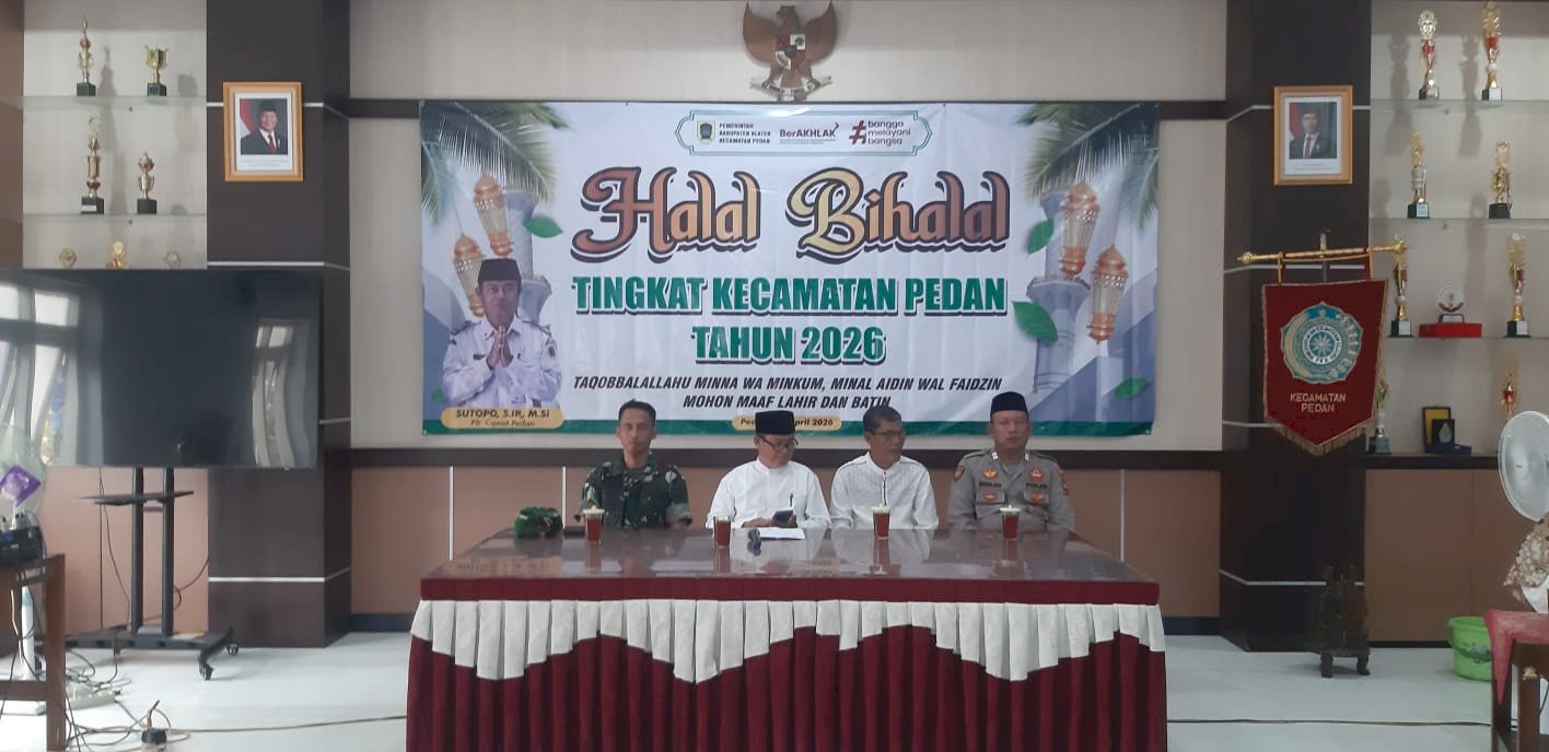 Halal bi Halal Tingkat Kecamatan Pedan