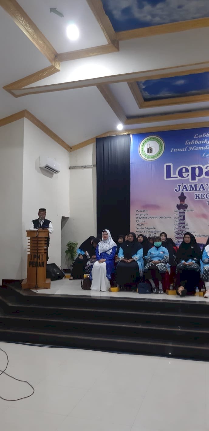 Lepas Pamit Jamaah Calon Haji Kecamatan Pedan dan Karangdowo 