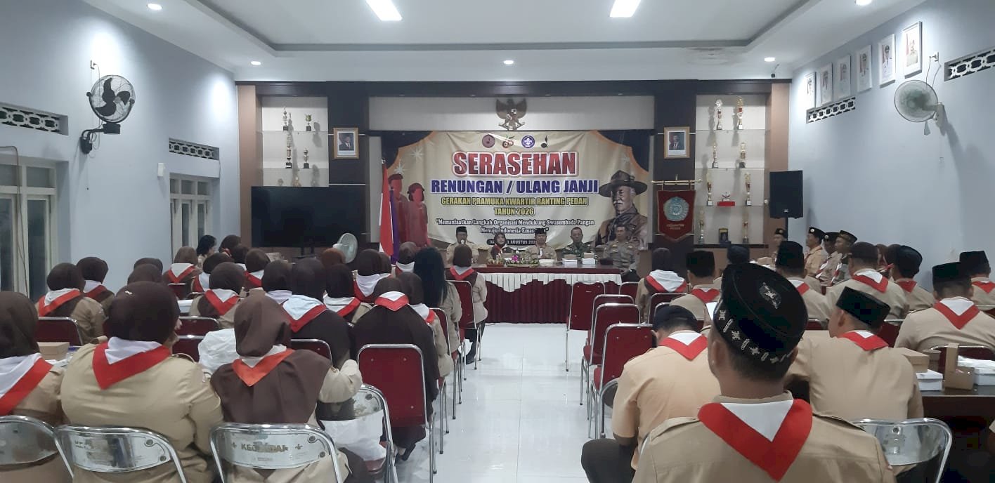 Sarasehan Renungan Ulang Janji Di Halaman dan Aula Kantor Kecamatan Pedan