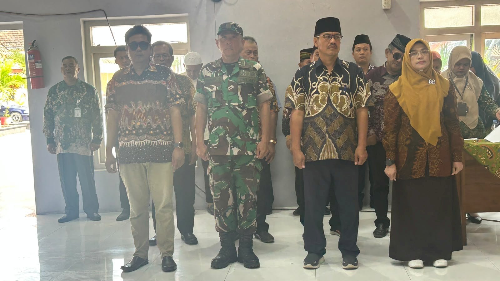 Pengukuhan Pasukan Pengibar Bendera Kecamatan Pedan 