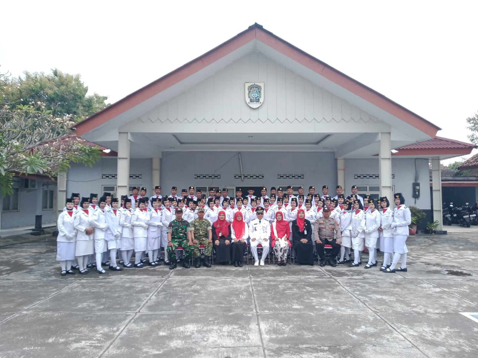 Upacara HUT RI Ke -81 Di Lapangan Gelora Pemuda Pedan 