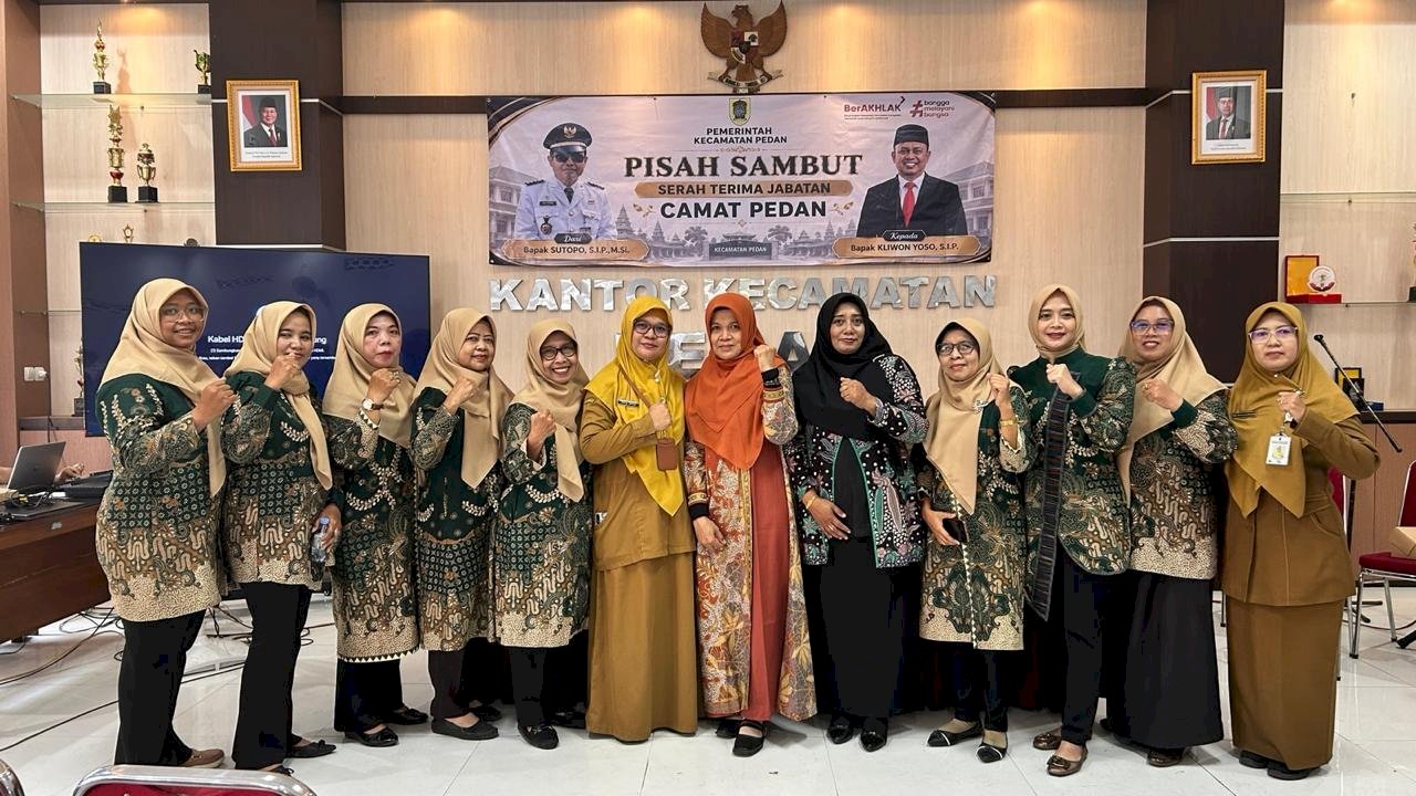 Lepas Sambut Serah Terima Jabatan Camat Pedan Di Aula Kantor Kecamatan Pedan 