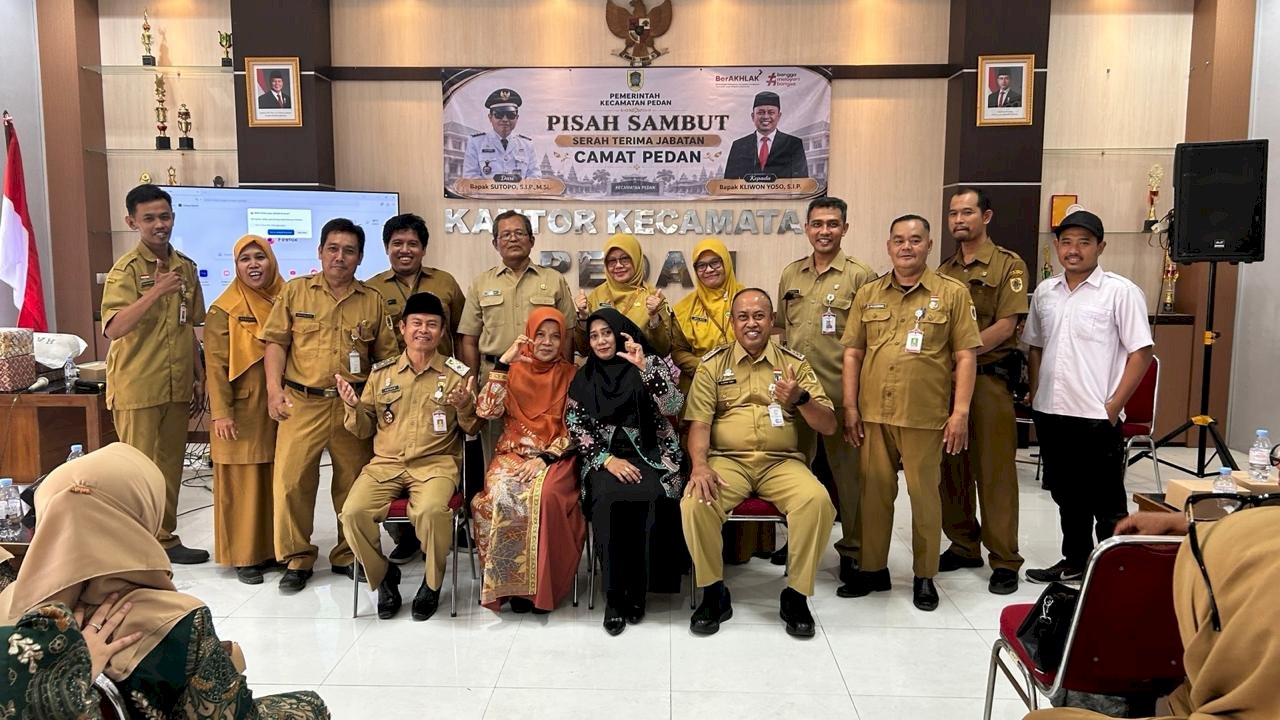 Lepas Sambut Serah Terima Jabatan Camat Pedan Di Aula Kantor Kecamatan Pedan 