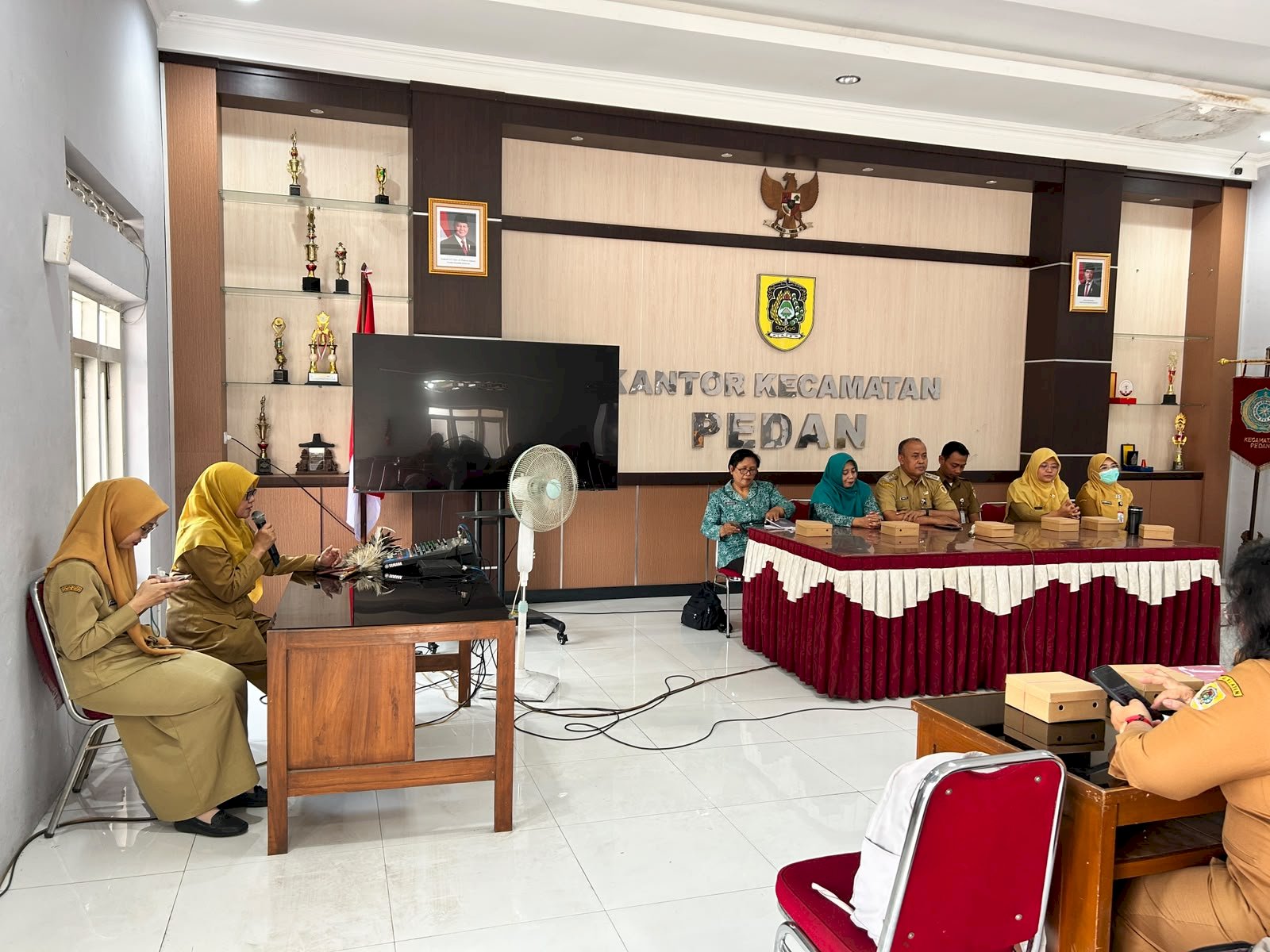 Bimtek Tim Posyandu Bidang Kesehatan Kecamatan Pedan 