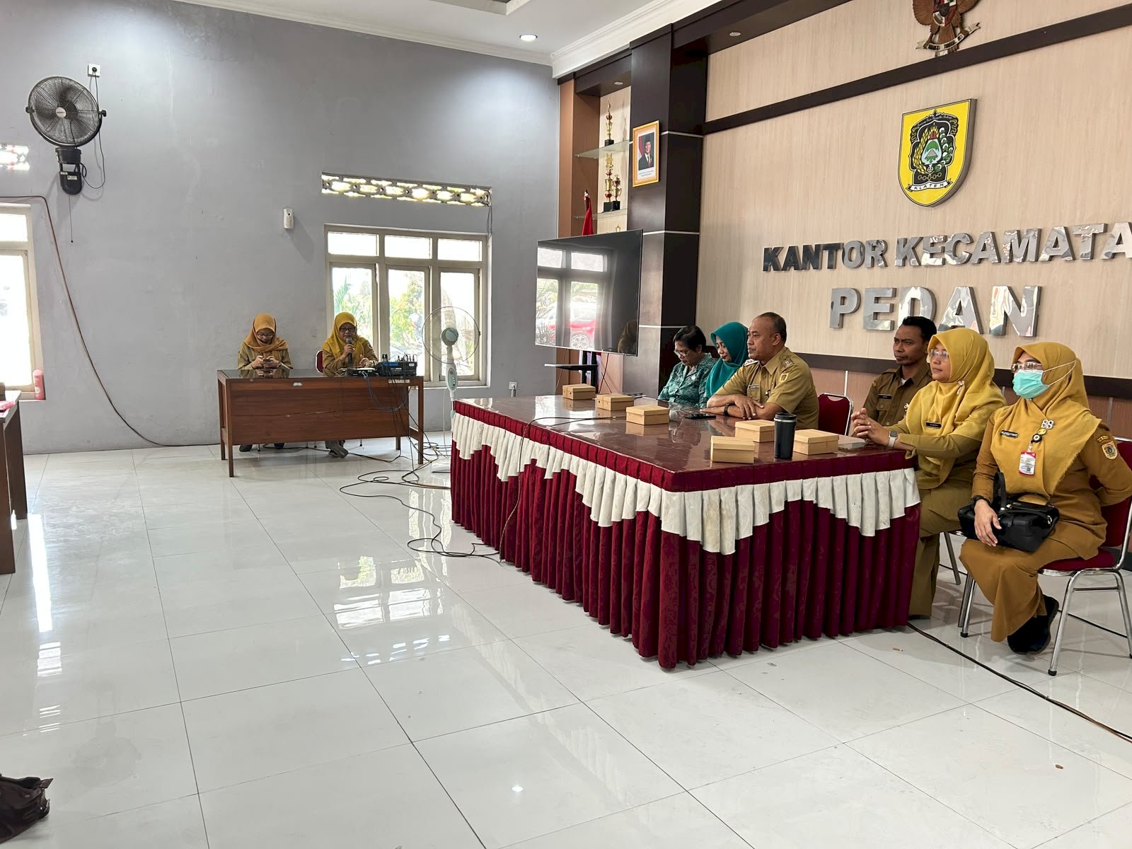 Bimtek Tim Posyandu Bidang Kesehatan Kecamatan Pedan 